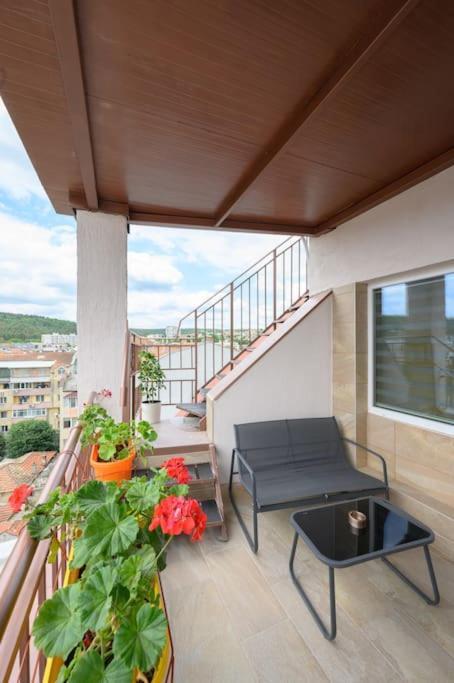 Sunset Luxury Apartment Várna Kültér fotó