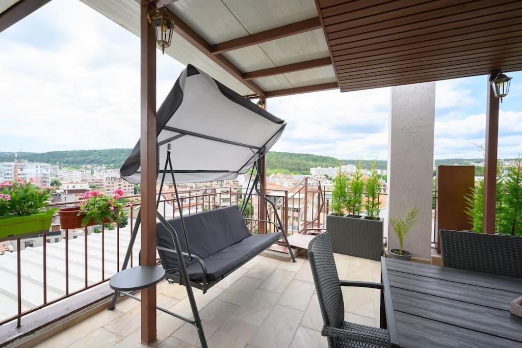 Sunset Luxury Apartment Várna Kültér fotó