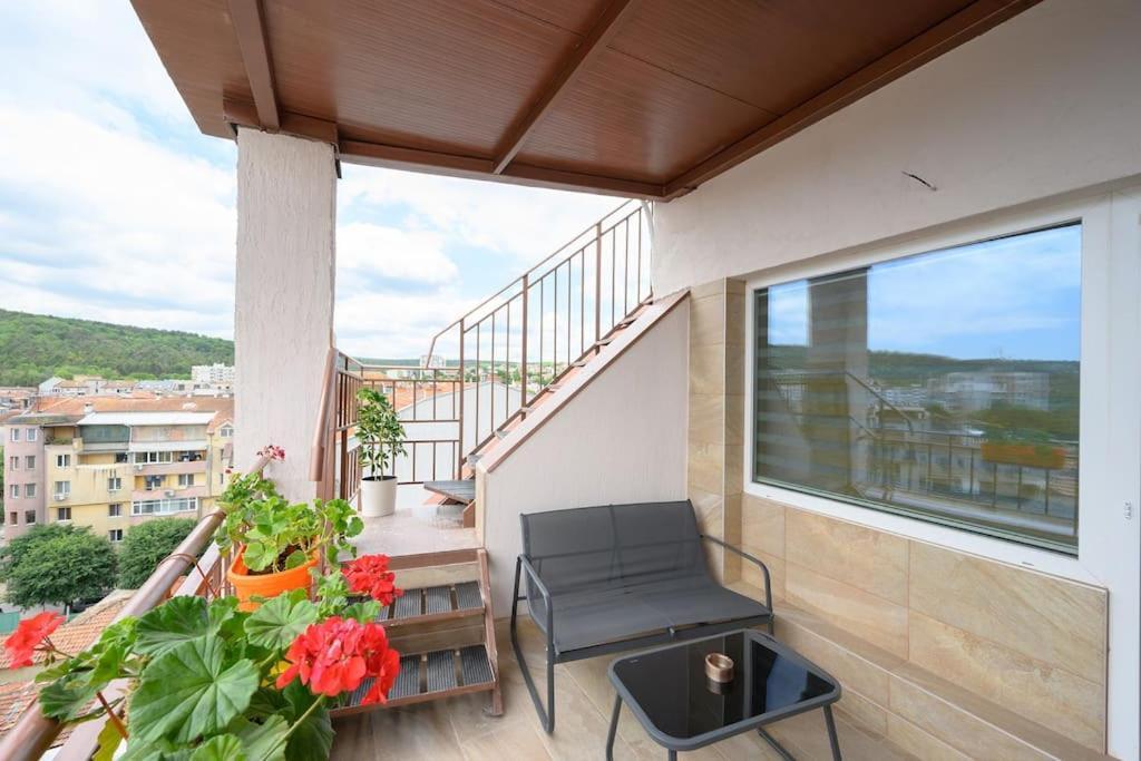 Sunset Luxury Apartment Várna Kültér fotó
